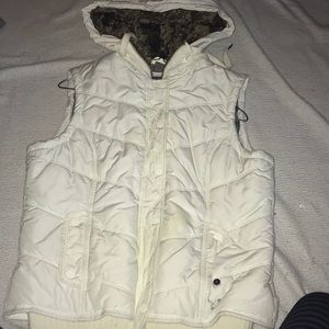 American Eagle White Vest
